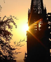 Sonnenuntergang - Freiburger Münster Sonnenuntergang - Freiburger Münster