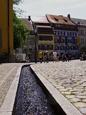 Bächle in Freiburg Bächle in Freiburg