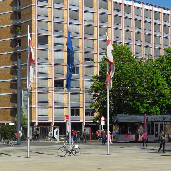 Platz beim Stadttheater Freiburg