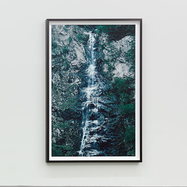 Axel Htte, Brhl, Wasserfall, Austria, 2012, Foto Bernhard Strauss, Copyright VG Bild-Kunst, Bonn 2020