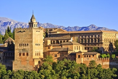 Alhambra in Granada, Spanien